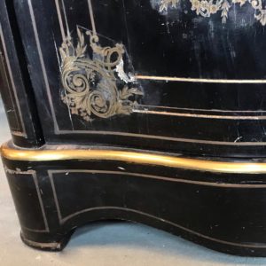 meuble à hauteur d'appui Napoléon III restauration atelier Patrice Bricout EPV