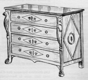 commode Directoire bis | Atelier Patrice Bricout