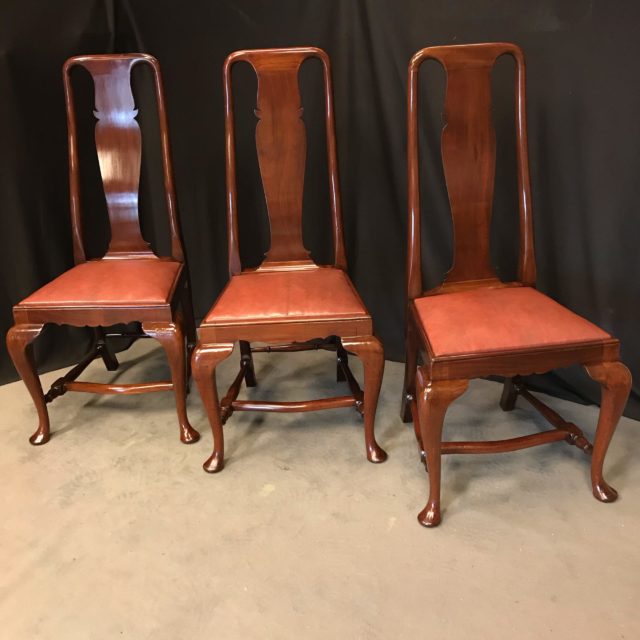 brouillon - chaises anglaises 5 scaled | Atelier Patrice Bricout Chaises en acajou Chateau d’Hardelot
