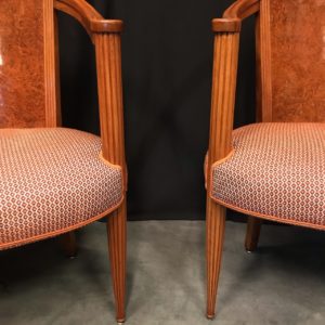 fauteuils Art Déco restauration Atelier Patrice Bricout Label EPV